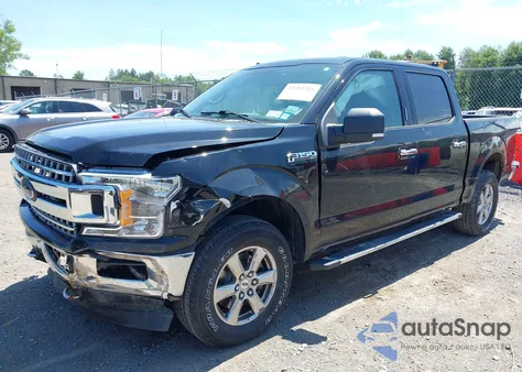 2018 Ford F-150 Xlt from USA, damaged, VIN 1FTEW1E52JFB61592